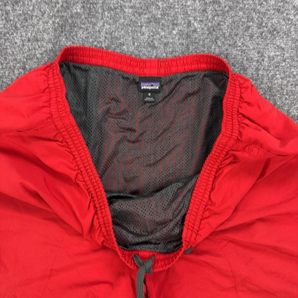 Patagonia Baggies Swim Trunks Mens Medium Red Mesh Lined Drawstring STY58034SP18
